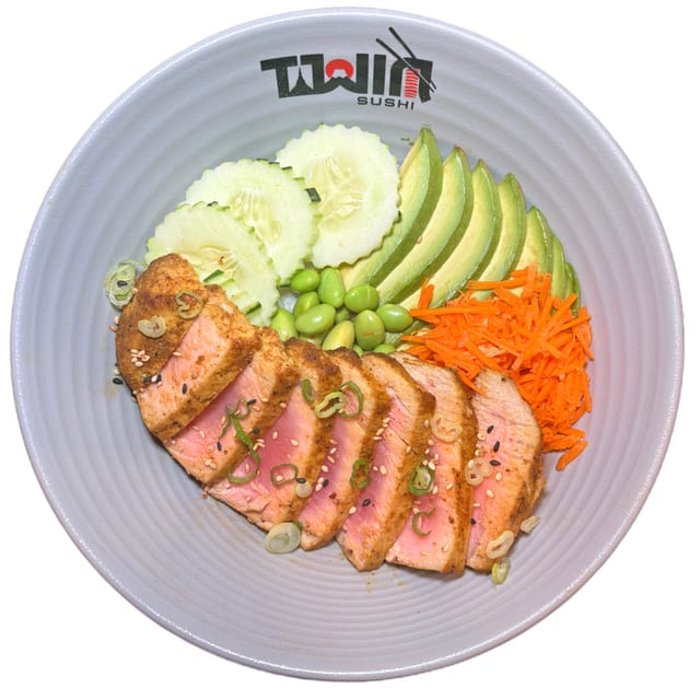 Blackened Tuna Bowl.