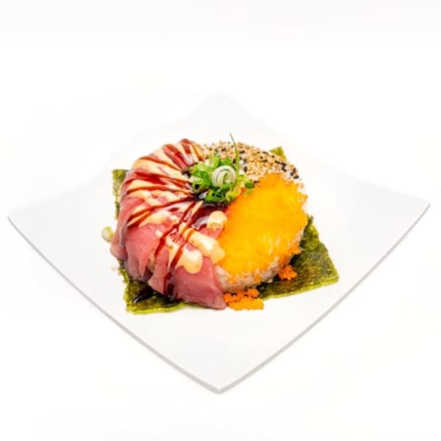 Spicy Tuna Sushi Donut.