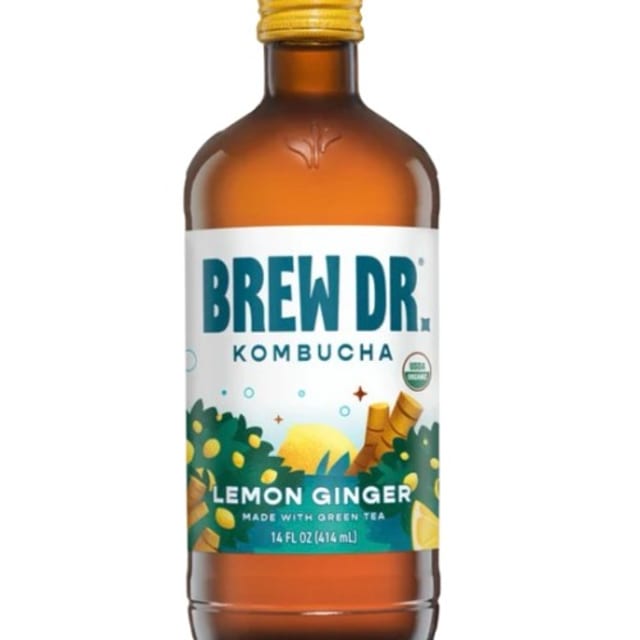 Kombucha Lemon Ginger.
