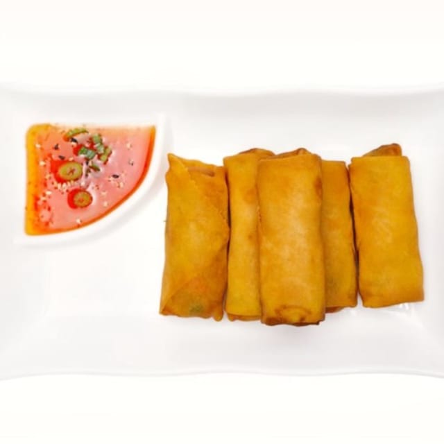 Vegetable Spring Rolls.
