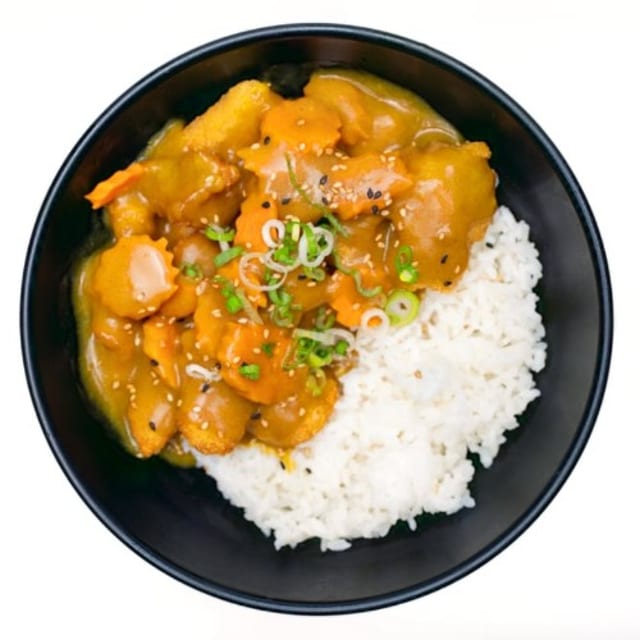 Karaage Chicken Curry Bowl.