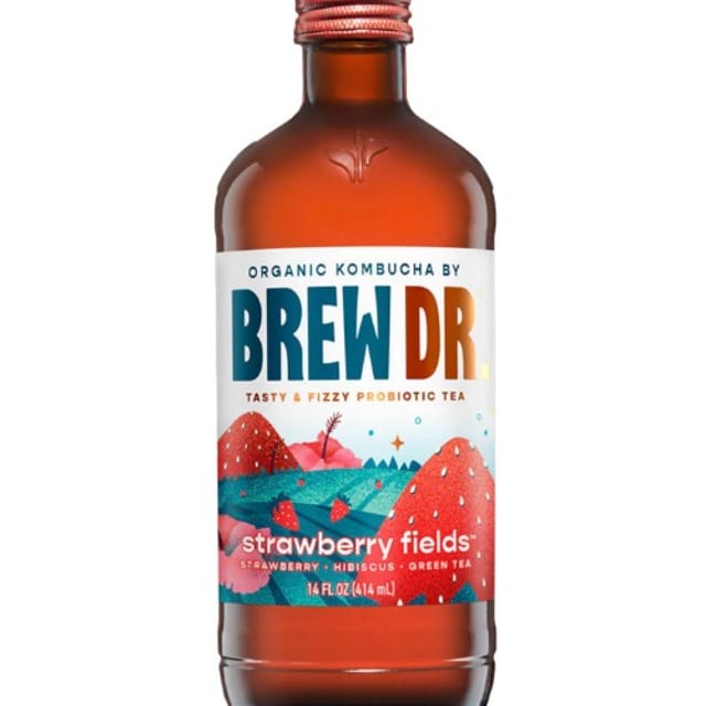 Kombucha Strawberry Fields.