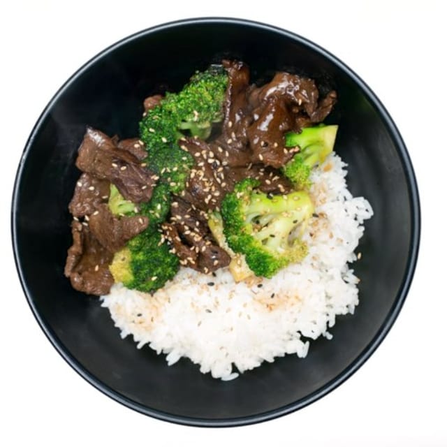 Beef & Broccoli Bowl.